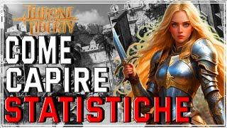 Throne and Liberty Guida Completa per Capire le Statistiche ITA