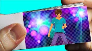 Dancing Steve meme - Minecraft Animation FLIPBOOK