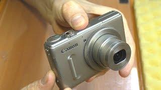 РЕМОНТ ДЛЯ ПОДПИСЧИКА Фотокамера Canon PowerShot S100  Ошибка объектива