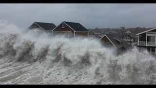 Crazy Winter Storms- Noreaster - Big waves - huge snow - bomb cyclone - blizzard - winter hurricane