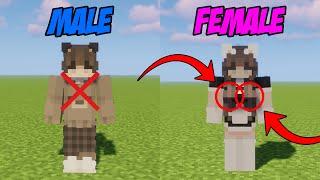 Minecraft Female Genders Mod  Breasts and Bounce Intensity