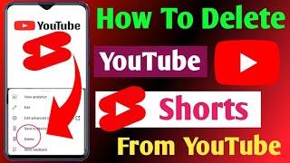 Youtube shorts delete kaise kare  How to delete youtube shorts video from your channel 