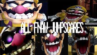 ALL FIVE NIGHTS AT WARIOS JUMPSCARES  1 2 3 4 AND ORIGINS