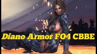 Diano Armor FO4 CBBE Fallout 4 Xbox OnePC Mods