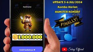 Update 5 July 2024  Cara mengisi Sandi Harian Hamster Kombat Hari ini