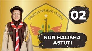 NOMOR URUT 02 - NUR HALISHA ASTUTI - CALON KETUA AMBALAN PUTRI JUNJUNG BUIH