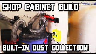 Ultimate Shop Cabinet Build Dust Collection  Part 5