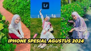 FREE 50+ PRESET LIGHTROOM  IPHONE SPESIAL AGUSTUS 2024  LIGHTROOM TUTORIAL