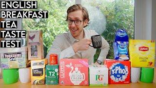 English Breakfast Tea Taste Test  British Teas Ranked Blind