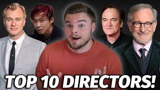 Top 10 Favorite Movie Directors of All-Time