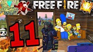 Homero Simpson Juega Free Fire #11 El jugador más TONTO de Free Fire