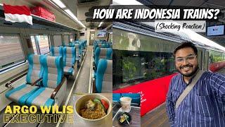 INDIAN takes a train ride in INDONESIA  Surabaya to Jogja ARGO WILLIS Executive #indonesia