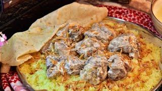 منسف اردني بدون جميد هادا المنسف للناس الي مو متوفر عندهم الجميدThe Jordanian Mansaf without Jameed