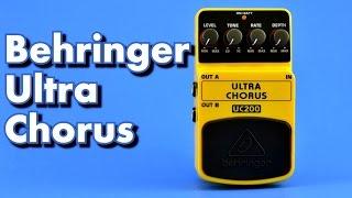 Behringer Ultra Chorus UC200 Guitar Pedal Demo
