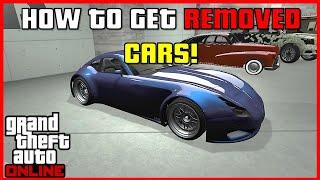 HOW TO GET REMOVED CARS IN GTA ONLINE  GTA Online Mercenary Update #GTA