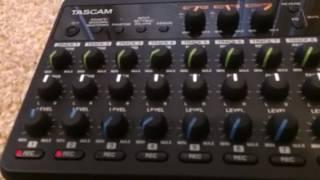 Tascam DP-008EX QuickStart