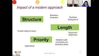 Discussion on report writing for Internal Audit