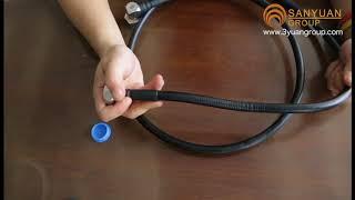 12 Inch Super Flexiable Coaxial Jumper Cable with N Connector - Tower Site Material Expert