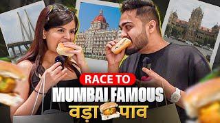 MUMBAI FAMOUS VADA PAV CHALLENGE ft. @KrutikaPlays