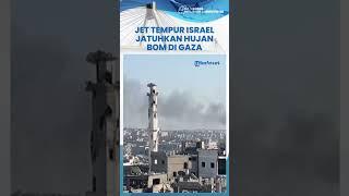 Empat Warga Tewas Jet Tempur Israel Jatuhkan Hujan Tembakan & Bom di Gaza pada Hari ke-300 Genosida