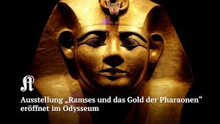 Ausstellung Ramses und das Gold der Pharaonen eröffnet im Kölner Odysseum