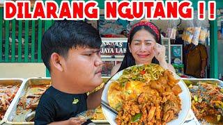 VIRAL PENJUAL WARUNG NASI PALING GALAK SE-INDONESIA DI LARANG NGUTANG