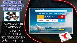Navegador rápido y liviano descarga Yandex Browser en español y gratis