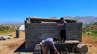 Ali and Abolfazls cooperation to complete the roof of the dream house