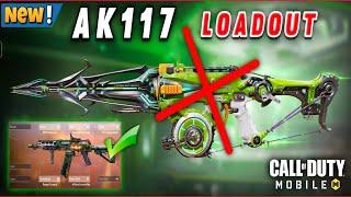 New AK117 Mountaineer  Legendary AK117  Best Ak117 Loadout in CODMobile  Codm br Ak117 Attachment