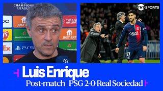 IM GOING TO DANCE TWO HOURS   Luis Enrique  PSG 2-0 Real Sociedad  UEFA Champions League