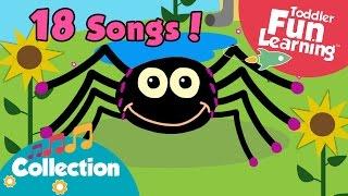 Incy Wincy Spider and More Nursery Rhymes for children  Children Songs  Toddler Fun Learning