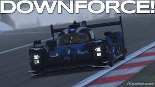 Downforce is not my happy place  iRacing LMP2 fixed at the Nurburgring