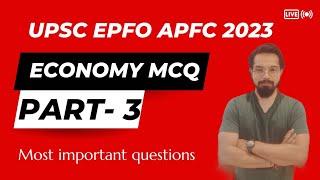 UPSC EPFO APFC exam 2023  economy MCQ series part 2