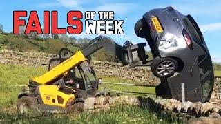 Angry Farmer Flips Car Off His Land - Fails Of The Week  FailArmy