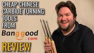 Banggood Cheap Chinese Carbide Turning Tools Review