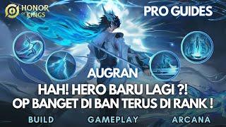 HERO BARU LAGI AUGRAN KUAT BANGET JADI JUNGLER AUTO WIN or AUTO BAN?  Honor of Kings Indonesia