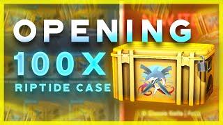 I Opened 100 Operation Riptide Cases and Got...