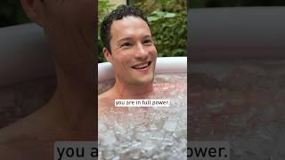 “Ice baths are like powerful meditations”️