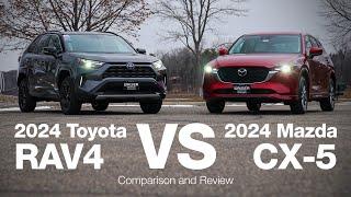 2024 Mazda CX 5 vs 2024 Toyota RAV4  Comparison and Review