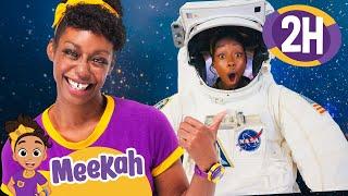 MEEKAHS CRAZY SPACE EXPERIENCE + More  Blippi and Meekah Best Friend Adventures