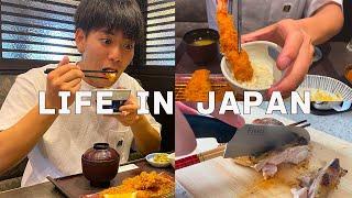 Vlog Daily life in Japan The day I ate a lot of delicious food！！