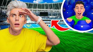 EXTREME HIDE AND SEEK IN A SOCCER STADIUM 
