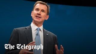 In full Jeremy Hunt warns about Labour tax rises