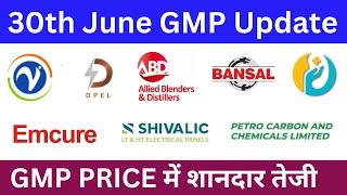 Vraj Iron And Steel IPO  Emcure Pharmaceutical IPO  Bansal Wire IPO  All IPO GMP Today 