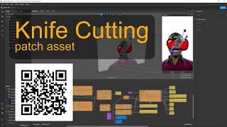 Spark AR - Knife Cutting patch asset DEMO