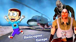 Mr Meat Helicopter Escape ?  Psychopath Hunt Chapter Two  Shiva and Kanzo Gameplay