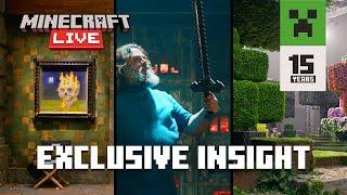 Minecraft Live 2024 A MINECRAFT MOVIE  EXCLUSIVE INSIGHT