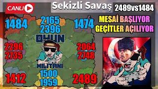 MESAİ BAŞLIYOR GEÇİTLER AÇILIYOR - 2489vs1484  Rise of Kingdoms