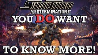 THE BEST CO-OP GAME IN YEARS  Starship Troopers Extermination