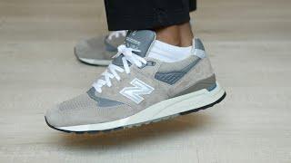 DISAPPOINTING New Balance 998 Grey U998GR Review & On Feet 2023